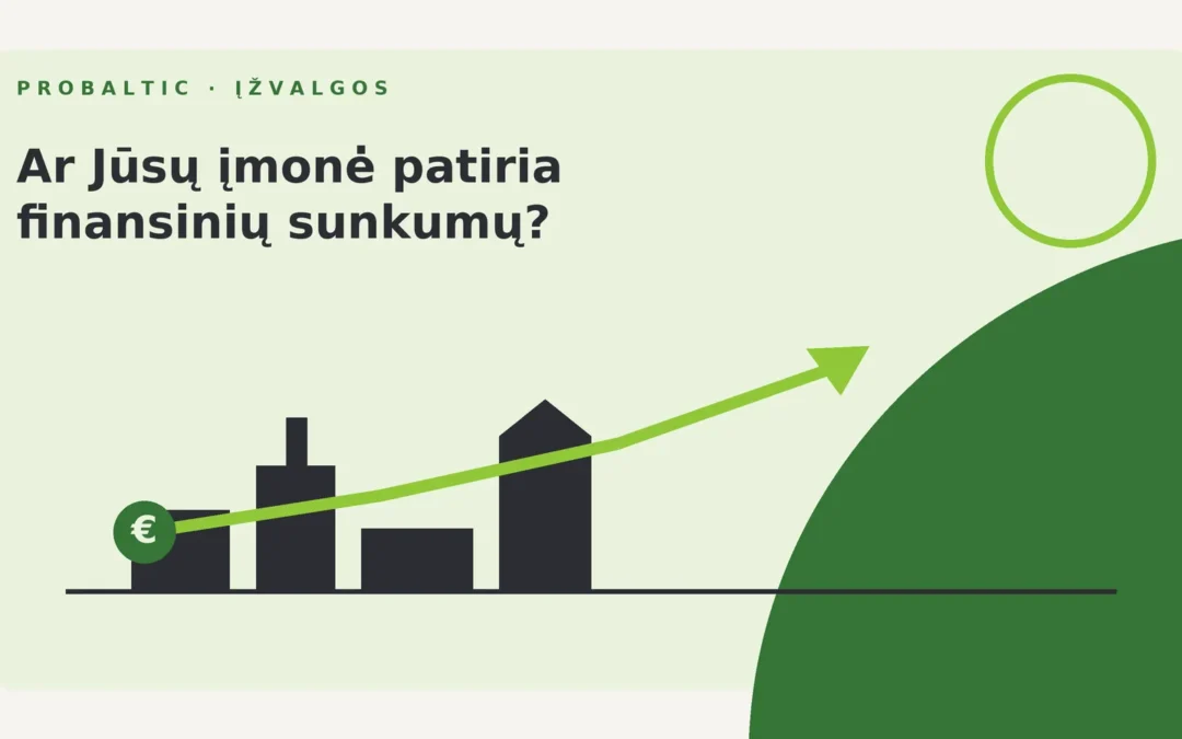 Ar Jūsų įmonė patiria finansinių sunkumų?