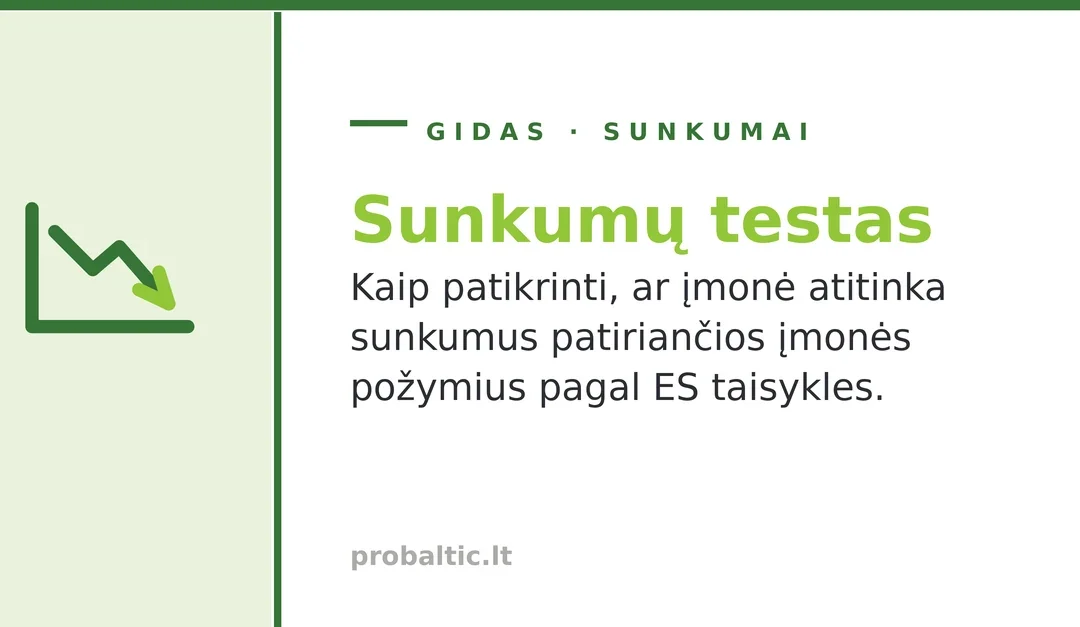 Ar Jūsų įmonė patiria finansinių sunkumų? Ar Jūsų įmonė patiria finansinių sunkumų?